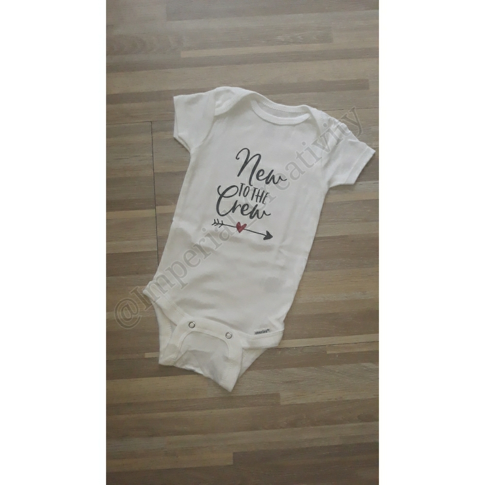 New To The Crew Onesie